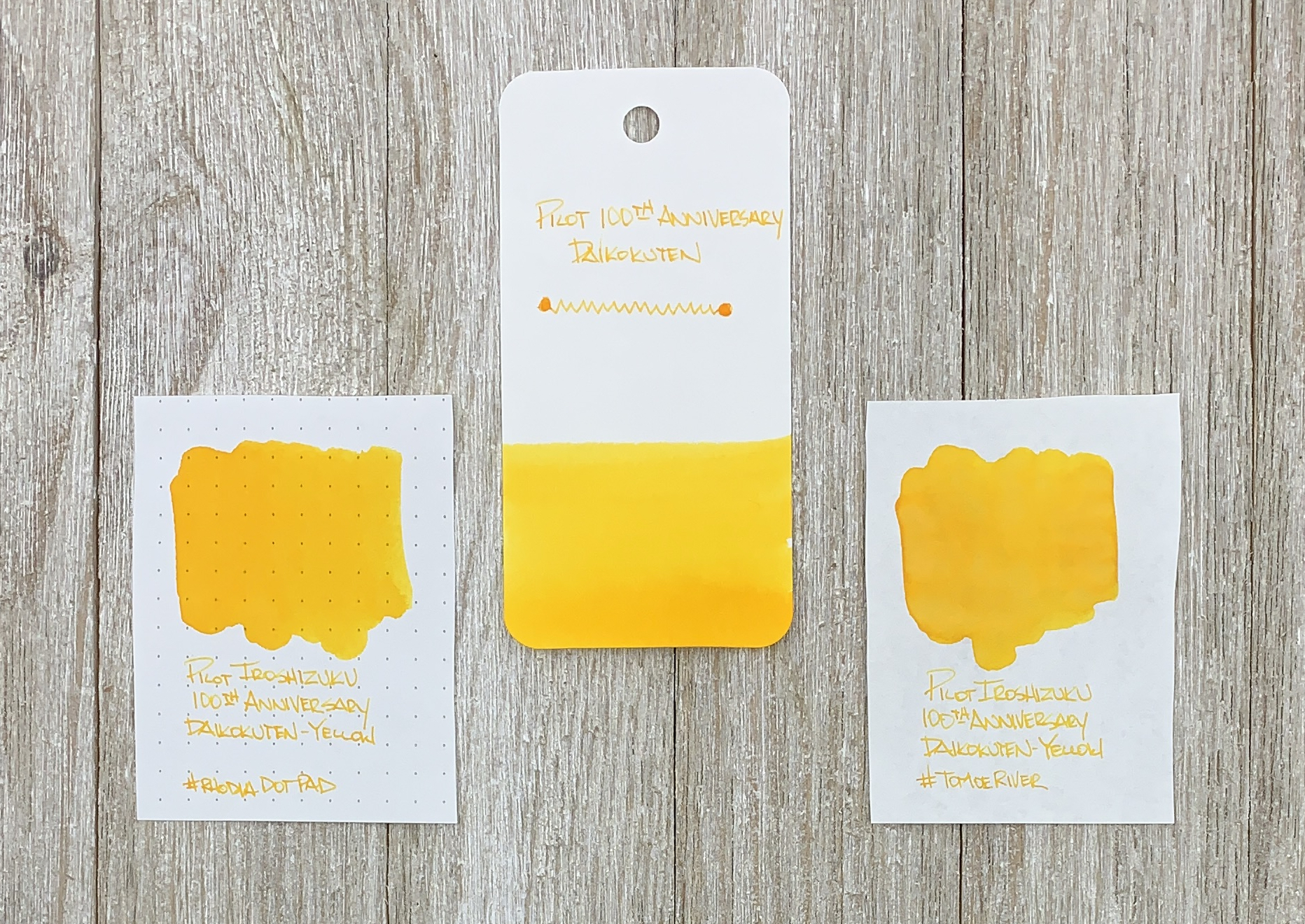 Pilot Iroshizuku 100th Anniversary Daikokuten Ink Review — The Pen
